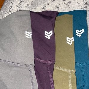 4 pack of strong physiquez dream leggings